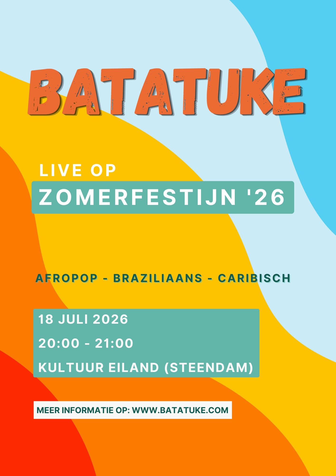 Batatuke op het Zomerfestijn